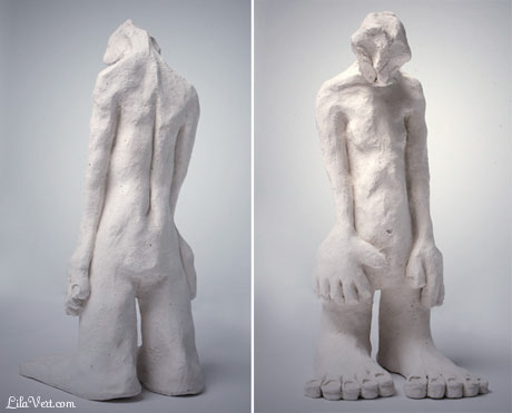 Sculpture argile