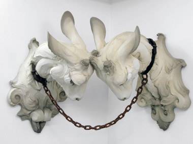 Beth Cavener – “Committed” sculptures