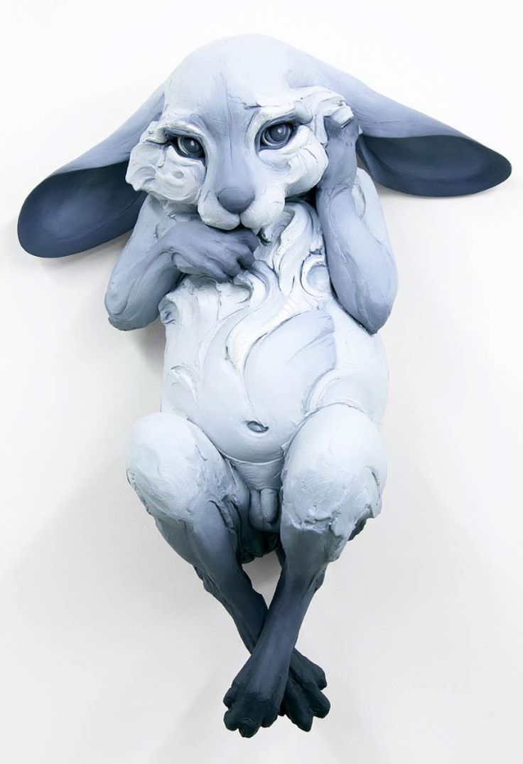 Beth Cavener – Sculptures rabbit