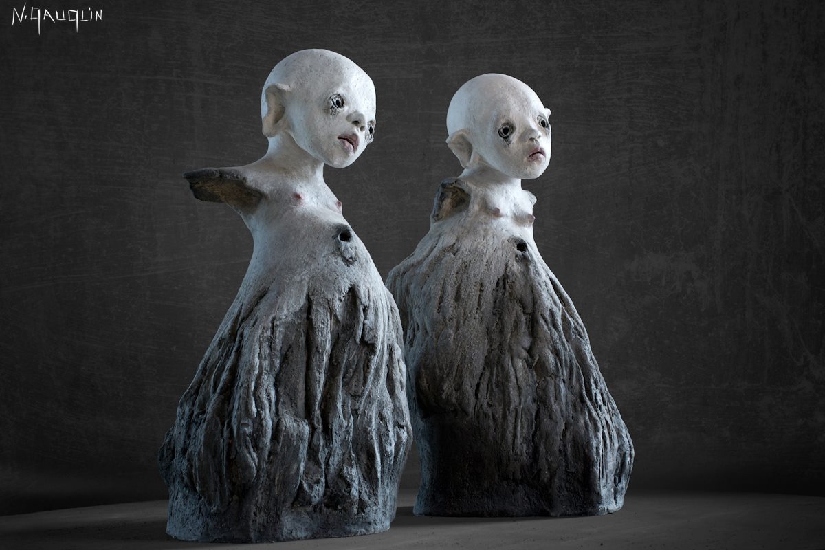 Nathalie GAUGLIN – Danse avec moi – sculptures figuratives