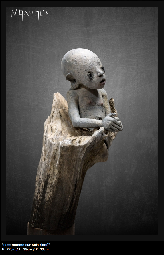 Nathalie Gauglin – petit homme – sculptures figuratives