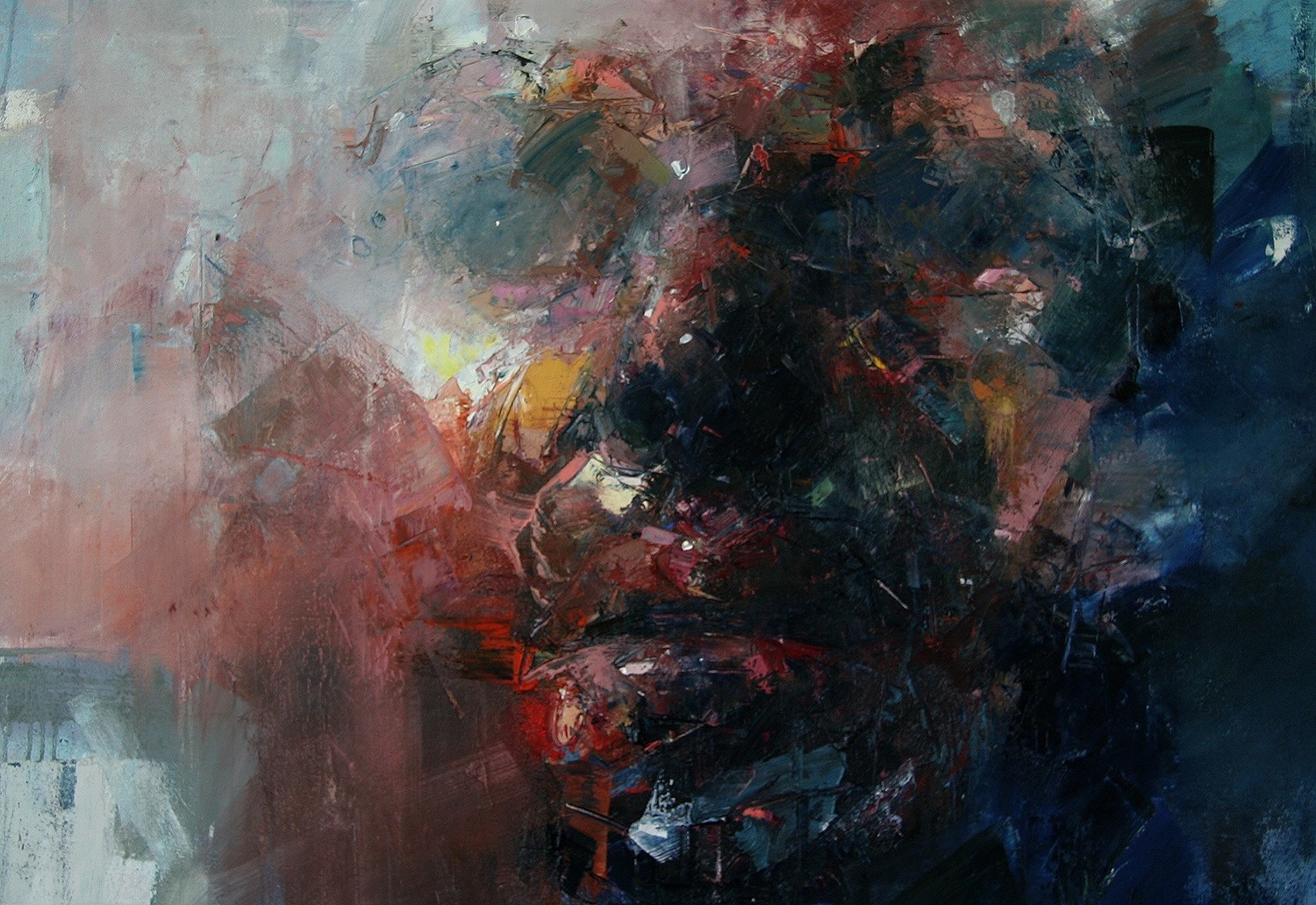 Ryan Hewett, Close, oil on canvas / Artiste Afrique du sud