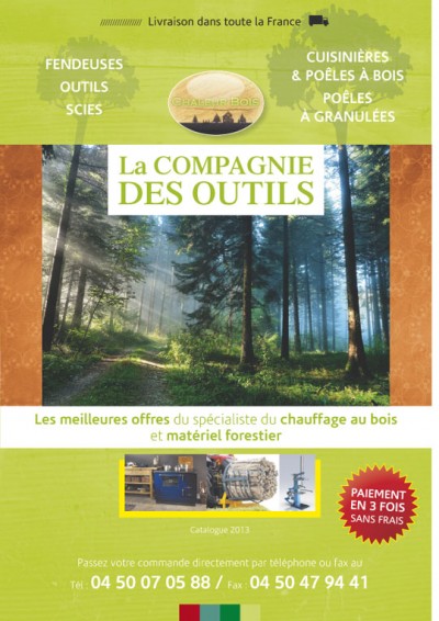 Création brochure Compagnie des outils – 2013