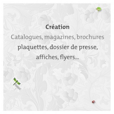 Graphiste freelance : creation magazine, brochures, catalogues