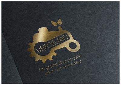 Creation Logo Verdeland – Materiels agricoles / Outils pour votre tracteur