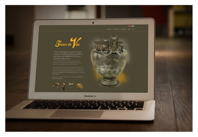 Refonte responsive du site sur Le Vase de Vix – http://www.vasedevix.fr