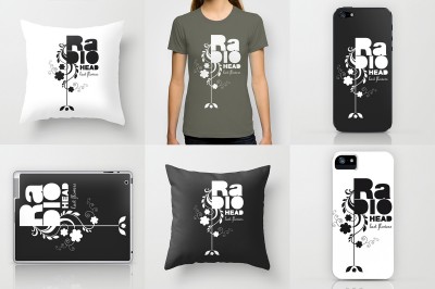 Tee-shirt, iphone case, Ipad, Ipod, Macbook, coussin… Motif Last flowers de Radiohead disponible sur ma boutique http://society6.com/LilaVert