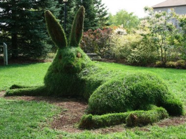 hare – Mary Catherine Newcomb/ sculpture nature