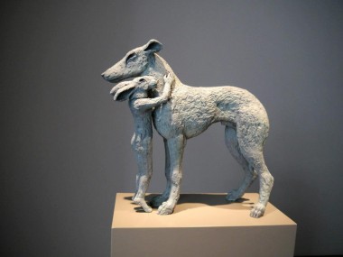 Sophie- Ryder, sculpture loup