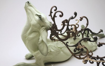 Beth Cavener – sculptures – « Obariyon » -detail