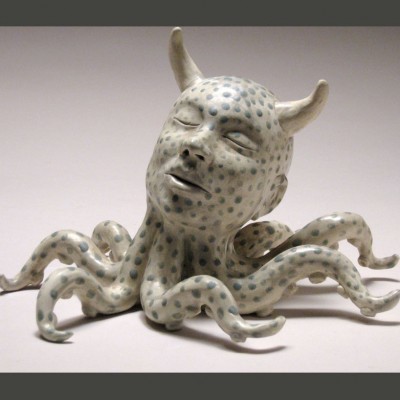 Carrieanne Hendrickson – octopus man / www.hendricksonsculpture.com
