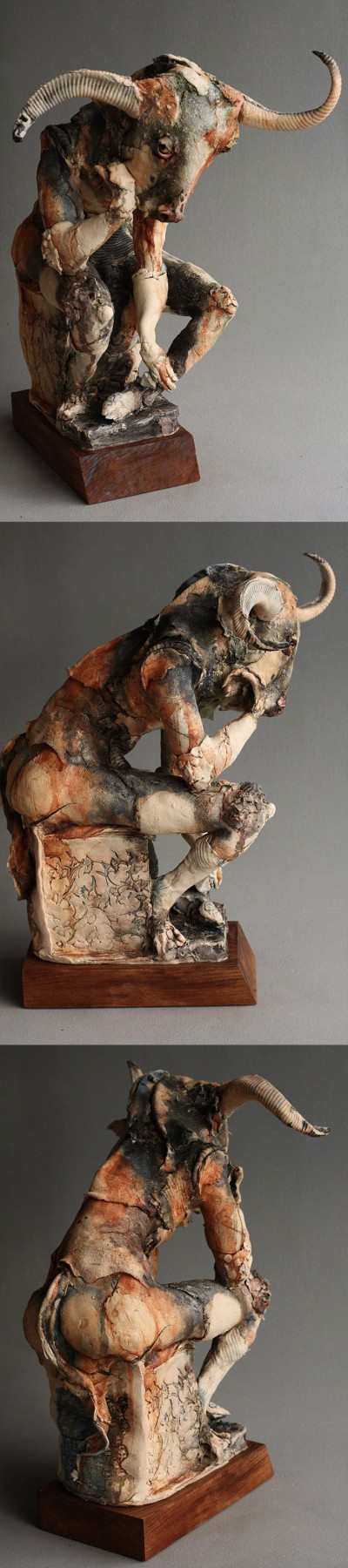 Minotaur sculpture – Ostinelli