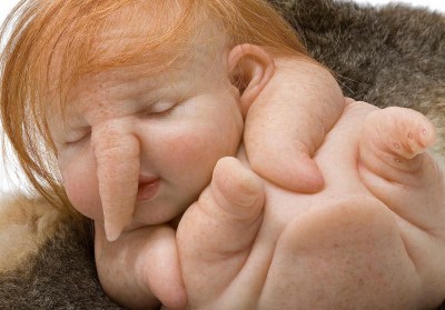 Patricia Piccinini – Newborn 2010 – detail