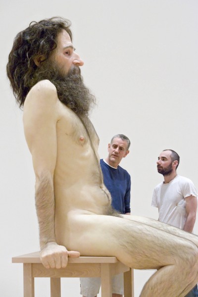 Ron Mueck – Wild Man Sculpture