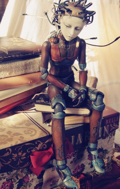 Steampunk Art Dolls de Rackus Ruckus / http://allthatrackus.tumblr.com/