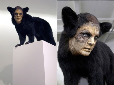 kate clark – sculptures animal/human taxidermy art – http://www.kateclark.com/