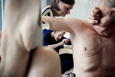 Montage Expo Mueck / Fondation Cartier, Paris 2013