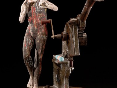 Ceramic : mixed media sculpture by Kirsten Stingle