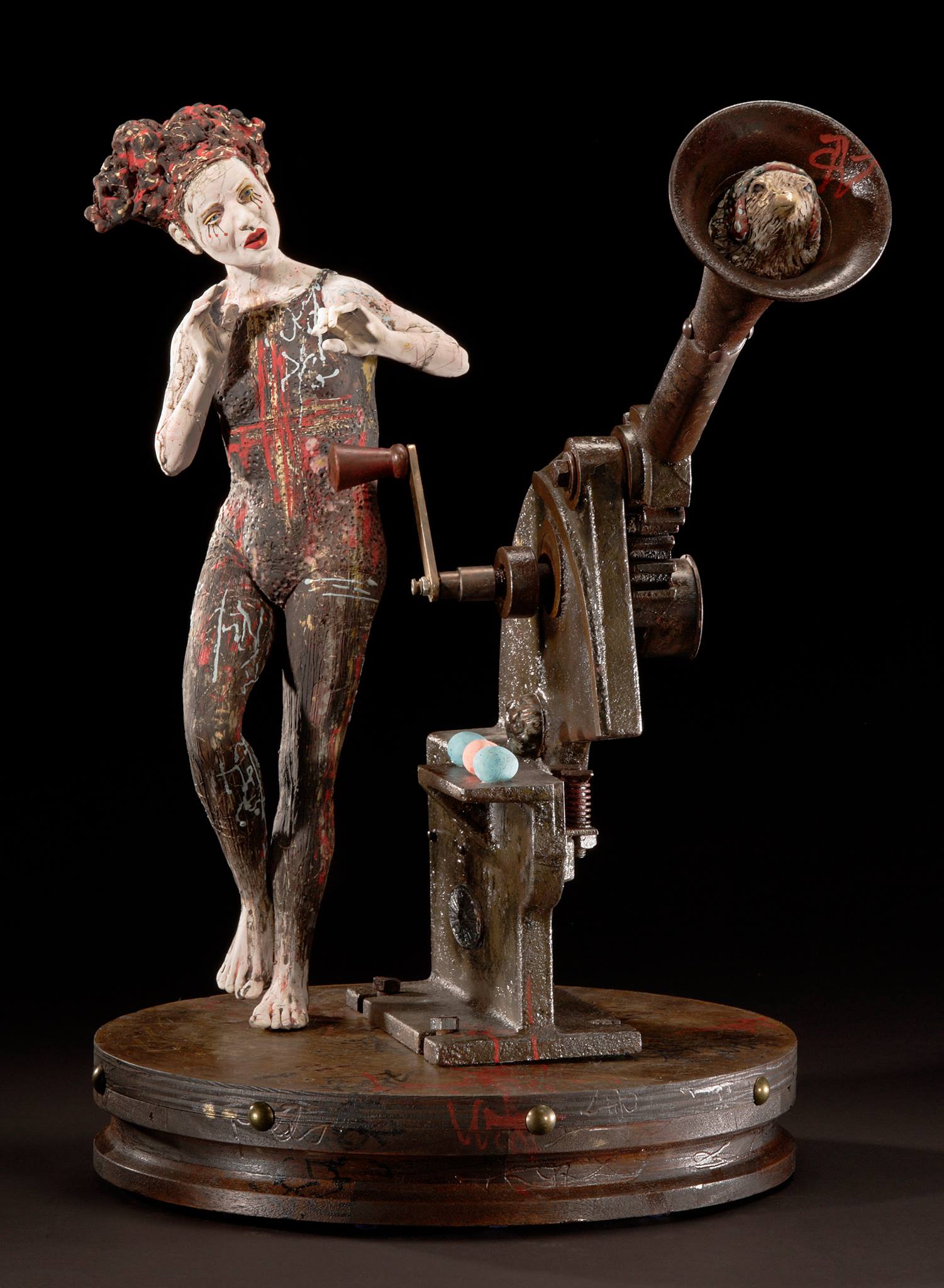 Ceramic : mixed media sculpture by Kirsten Stingle