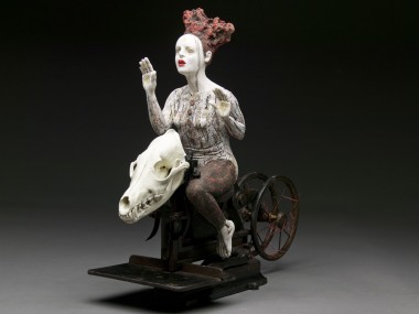 Kirsten Stingle- sculptures mixed art