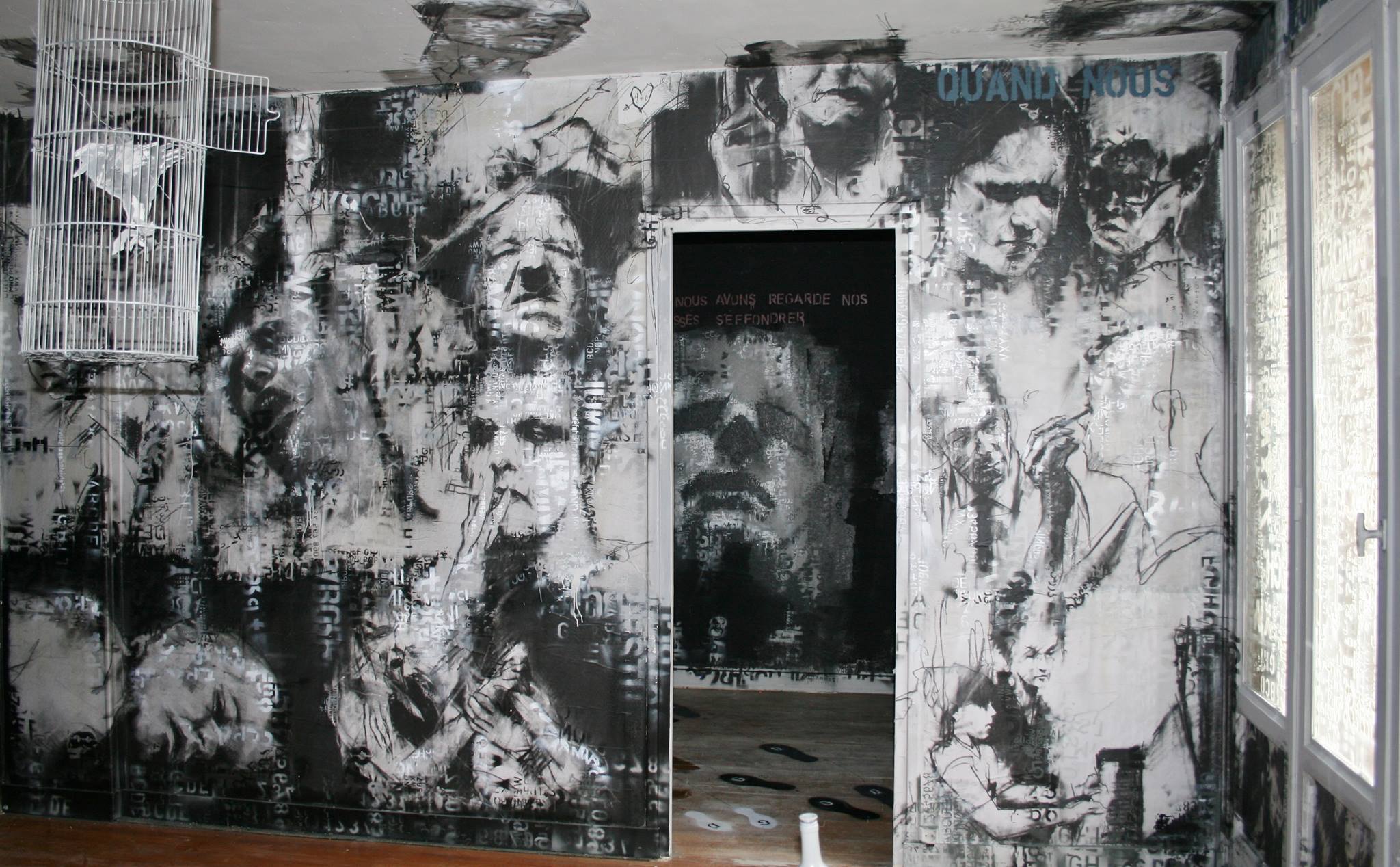 guy denning wall drawing