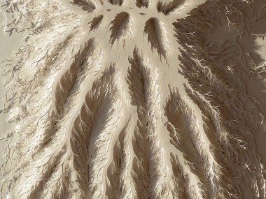 Rogan Brownart – Growth – layered handcut paper 110x75cms