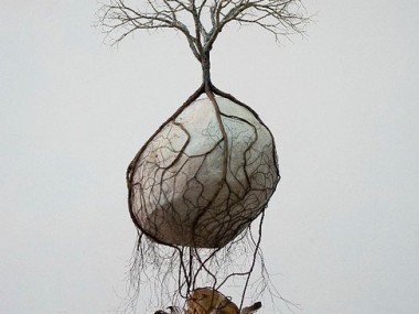 Jorge Mayet – sculpture racine, arbre