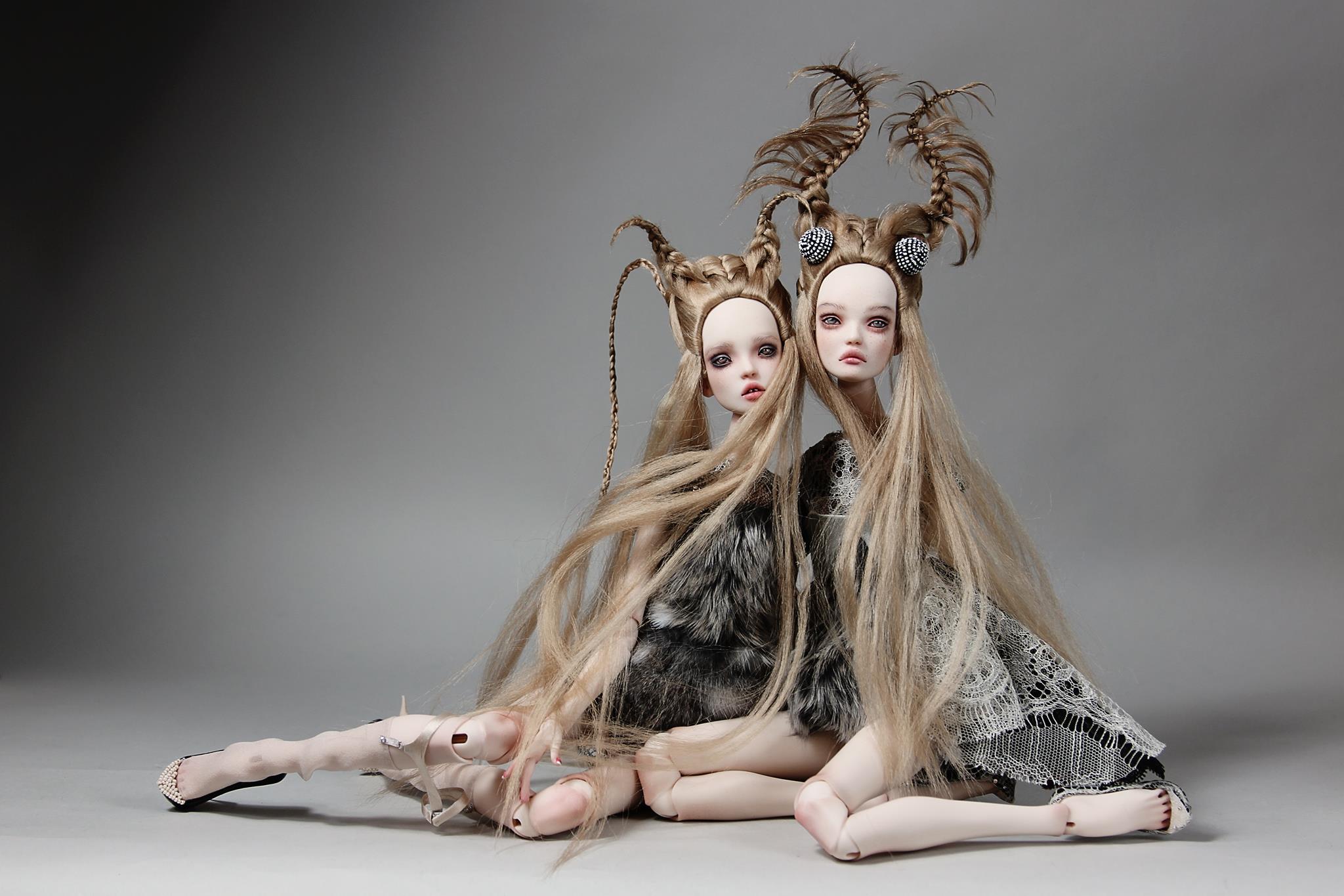 Art dolls – Popovy systers- Russia