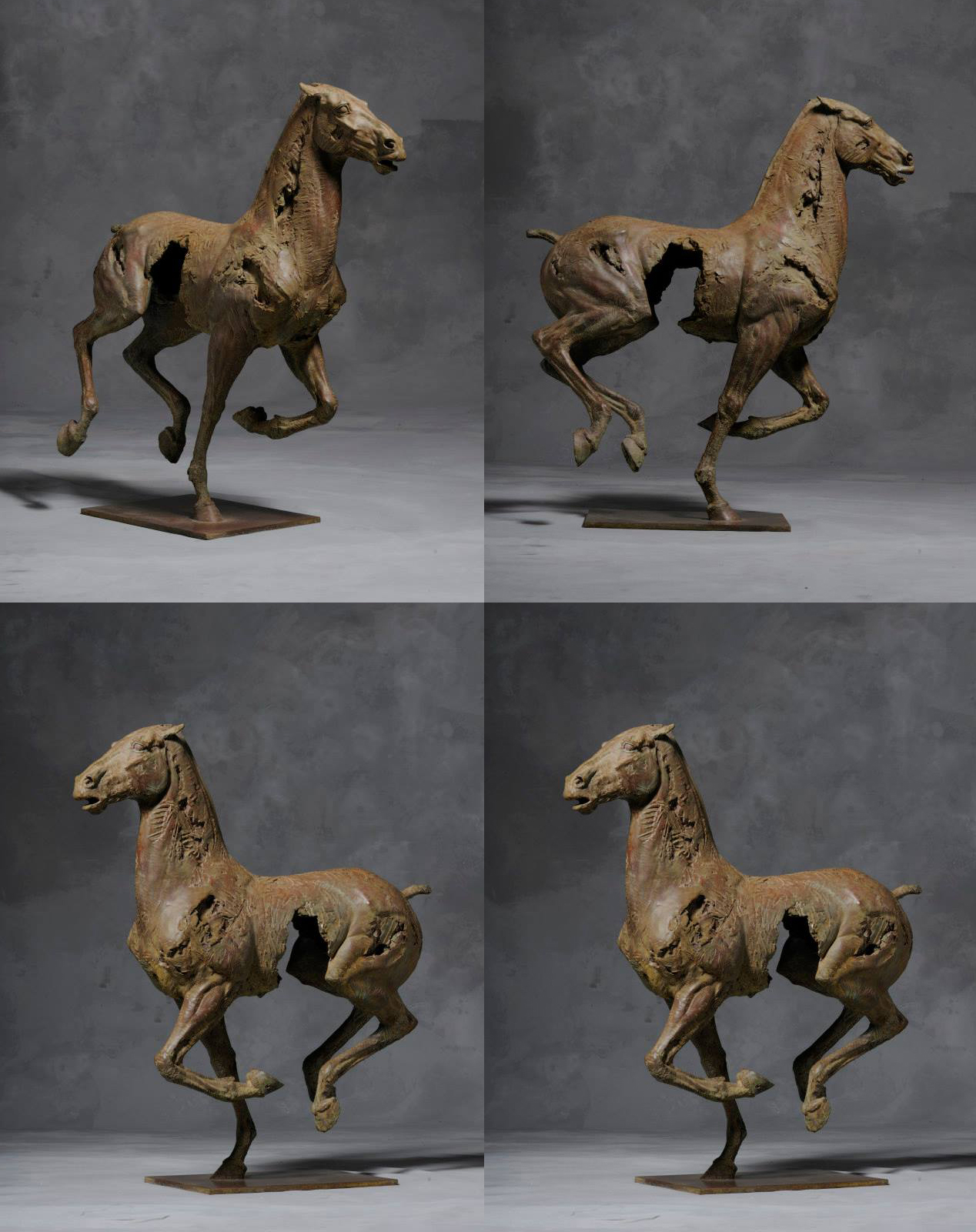 Christophe Charbonnel – Cheval IV Bronze – Photo B. Minier / Horse Sculpture