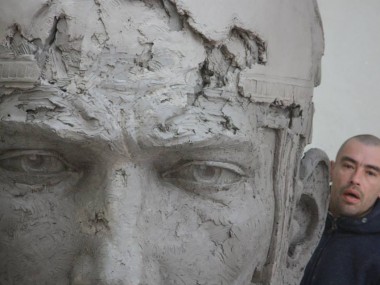 Christophe Charbonnel – masque de persée, monumental