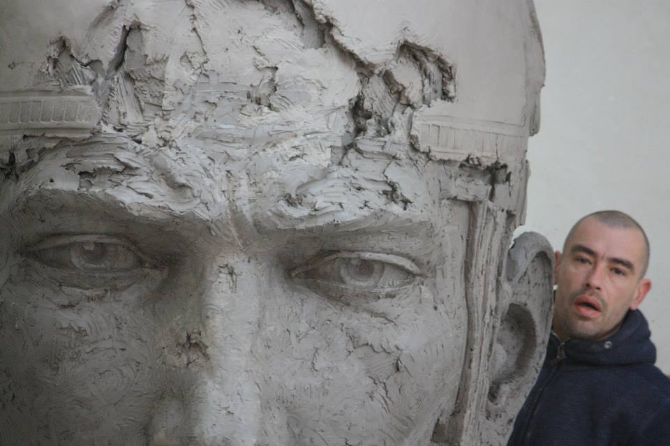 Christophe Charbonnel – masque de persée, monumental