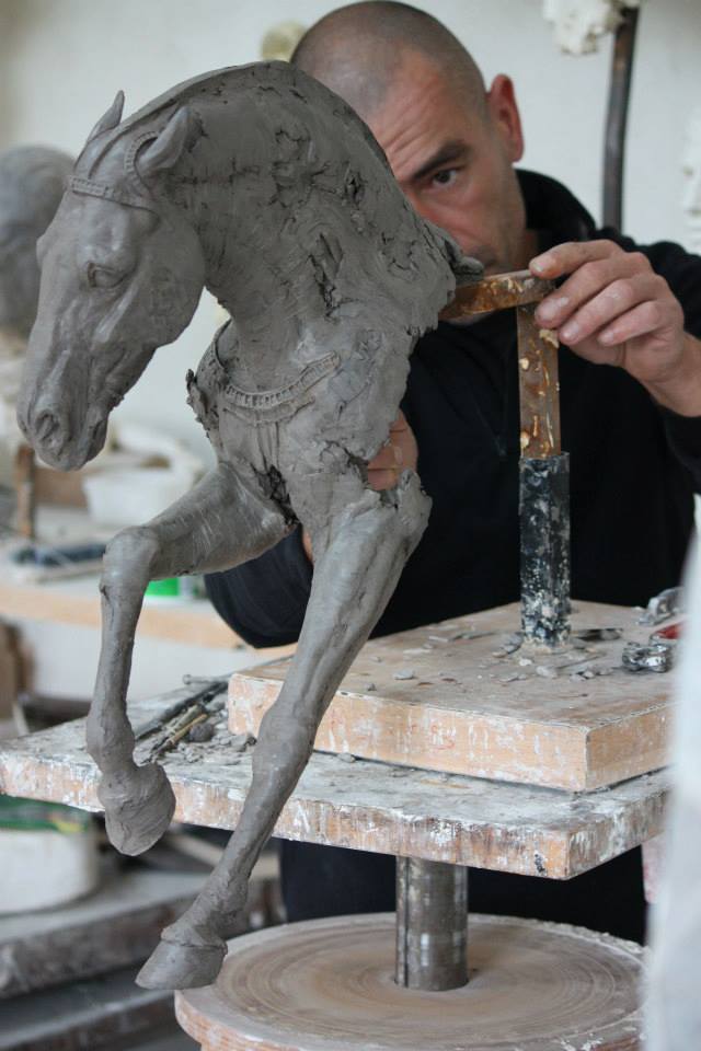 Christophe Charbonnel – sculpture cheval
