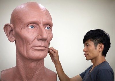 Kazuhiro Tsuji – sculptor portrait