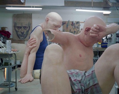 Ron mueck at work