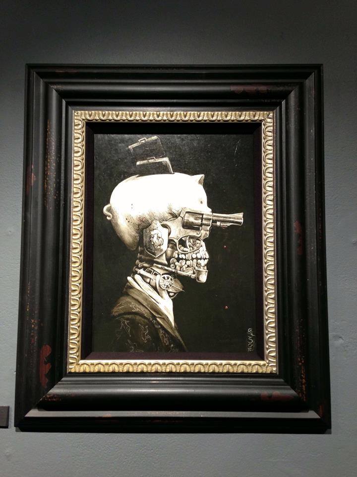 Santiago CARUSO – Portrait of a Crime tableau