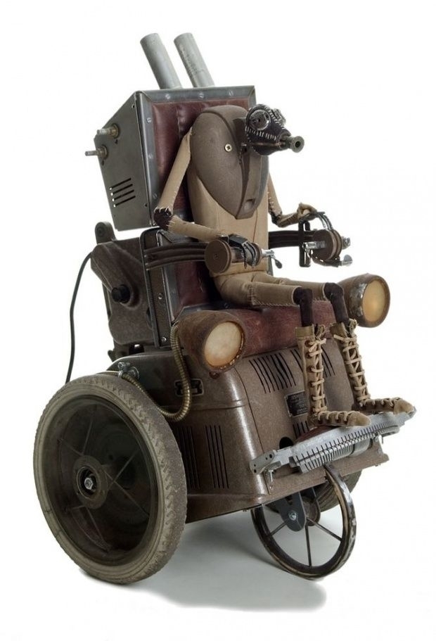 Stephane Halleux – Steampunk sculptures