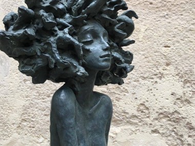 Valerie Hadida Sculpture « Sérenité » 2018 Bronze