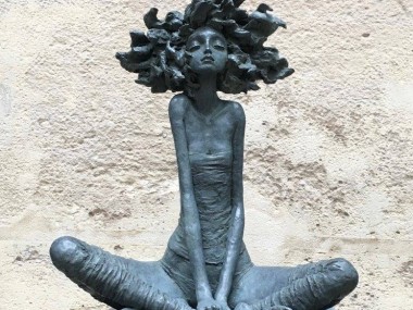 Valerie Hadida Sculpture « Sérenité » 2018 Bronze