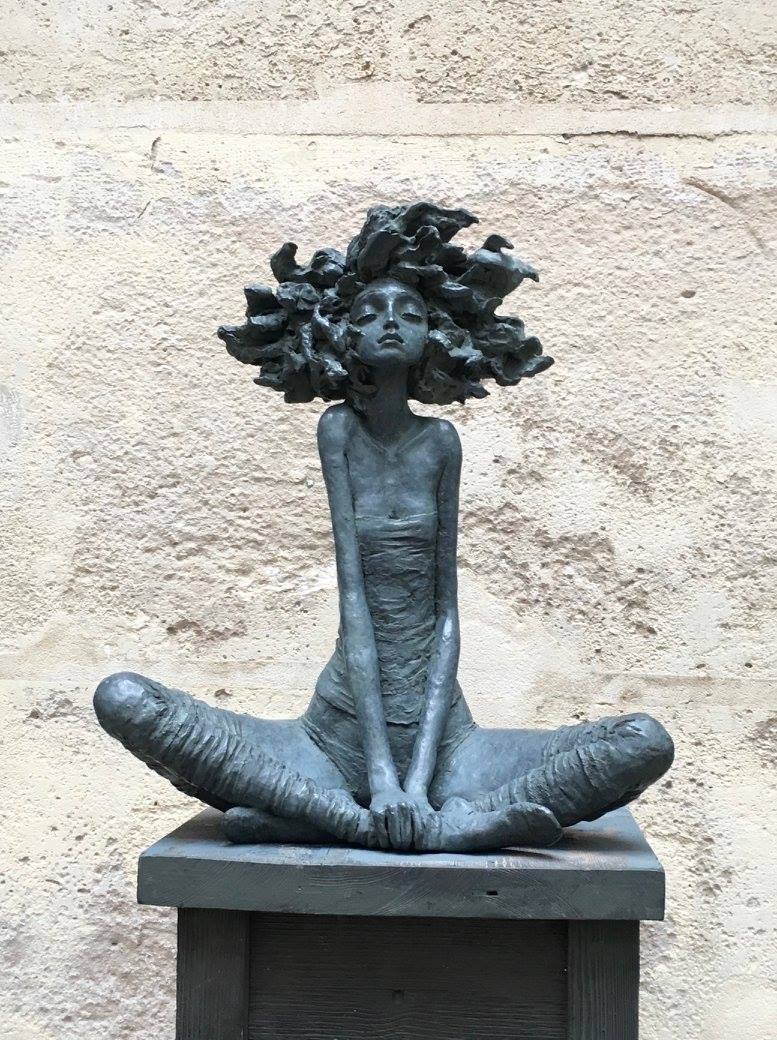 Valerie Hadida Sculpture “Sérenité” 2018 Bronze