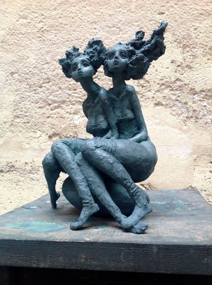 Valerie Hadida – Sculptures – Les inséparables