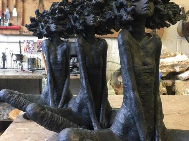Valérie Hadida Sculpture « Sérénité ».
