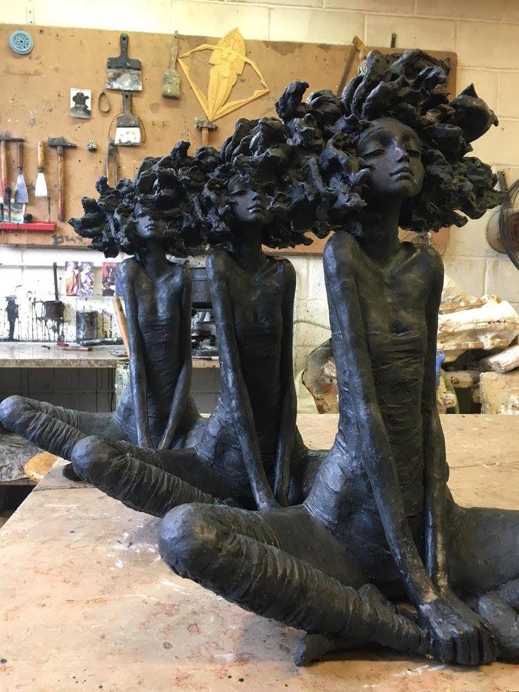 Valérie Hadida Sculpture « Sérénité ».