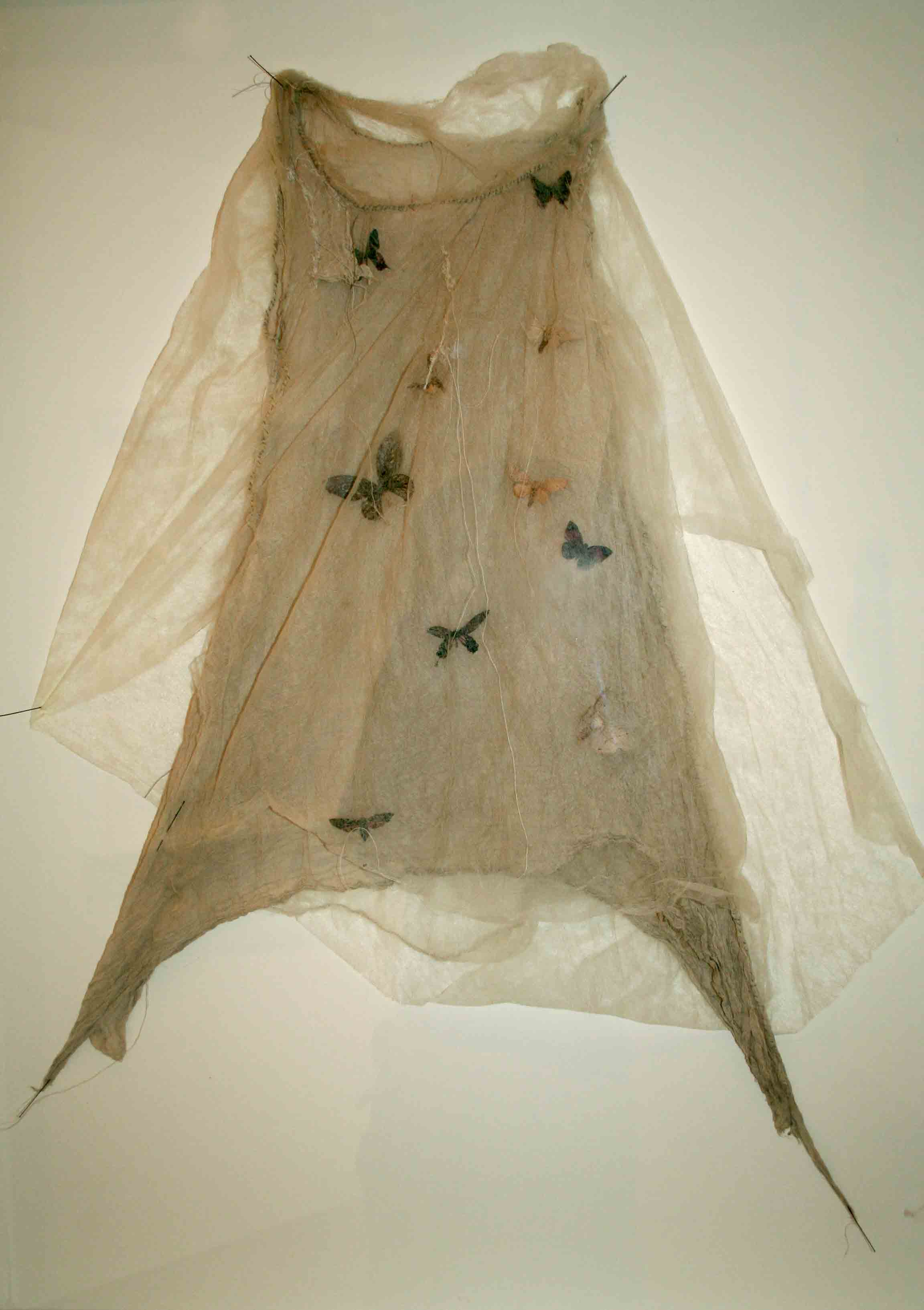 louise richardson – Night dress2 – mixed media