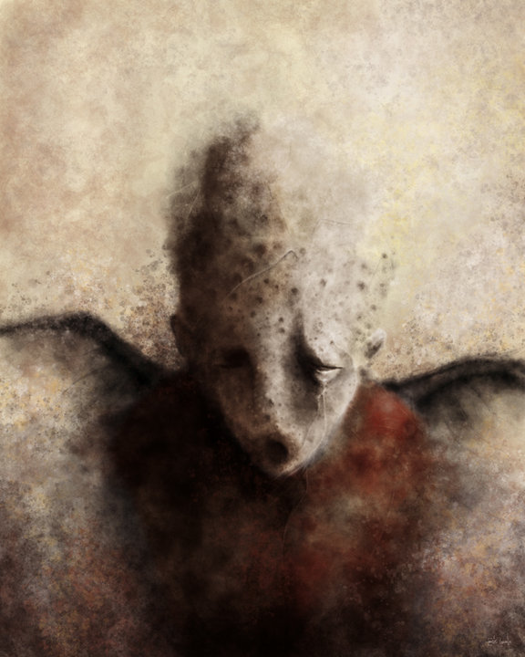 Eric Lacombe  – Sans titre 130 – 80 x 100 cm | Digital painting