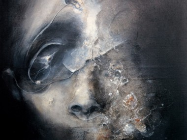 Eric Lacombe – mixed media paintings