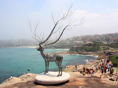 Sculpture by Byeong Doo Moon – I have been dreaming to be a tree…II