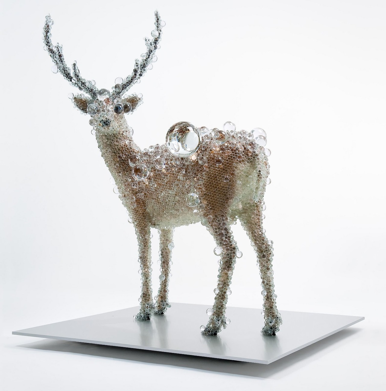 Taxidermy Sculptures by Kohei Nawa -Cerf