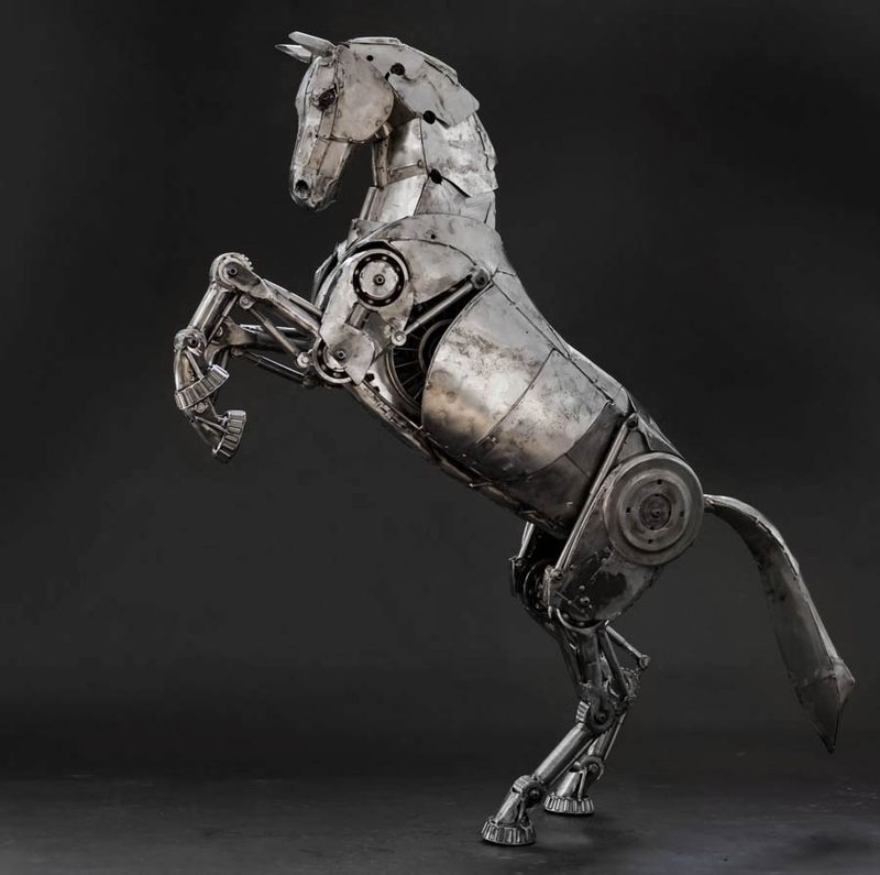 andrew chase – metal sculpture steampunk