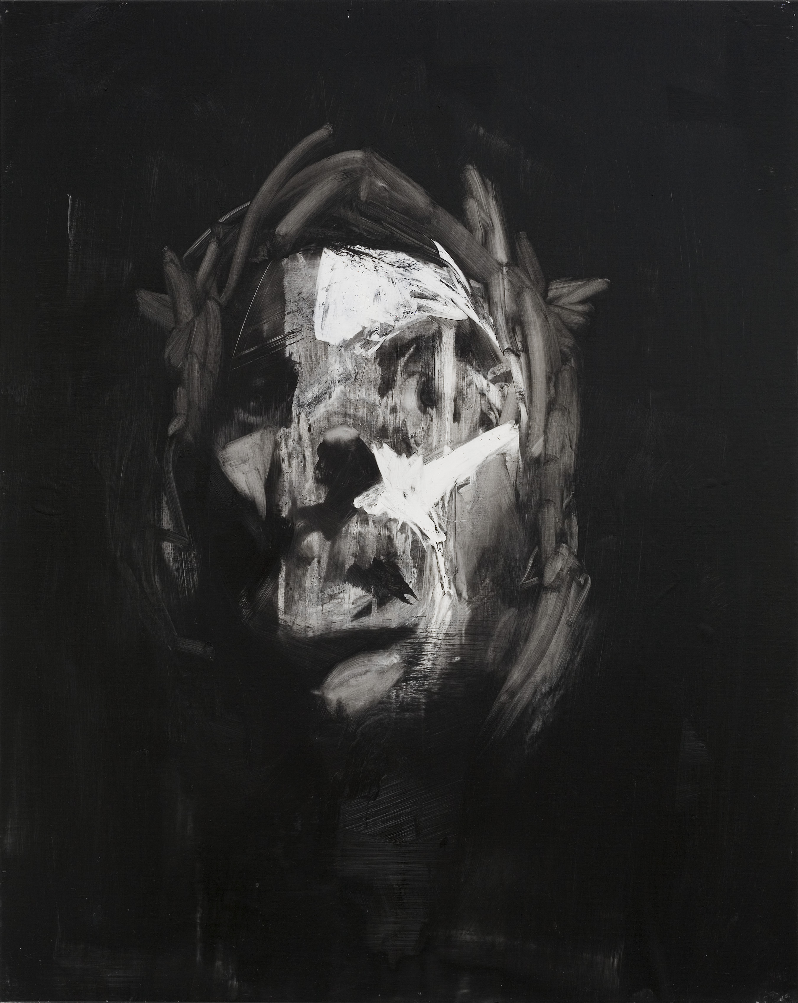 painting on canvas by Antony Micallef