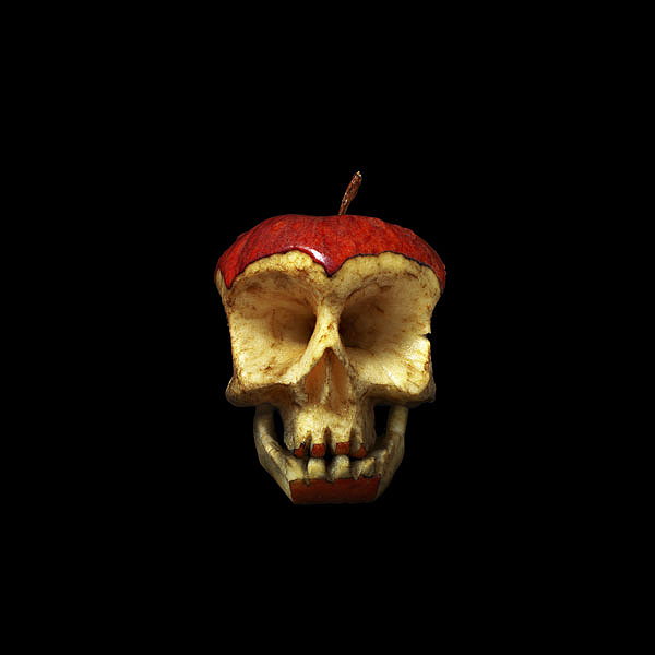 fruit-skull-Funky tête de fruit de l’artiste Dimitri Tsykalov